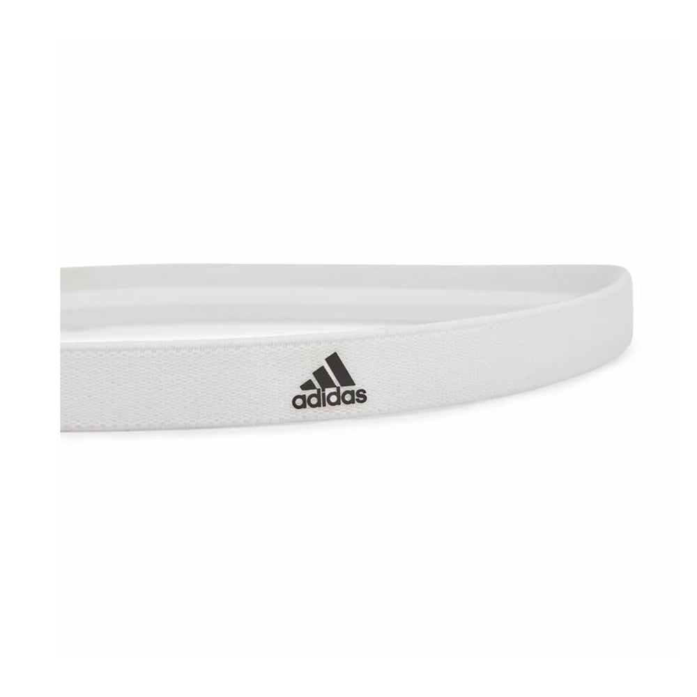 3pc Adidas Sports Hair Bands - Black/White/Red