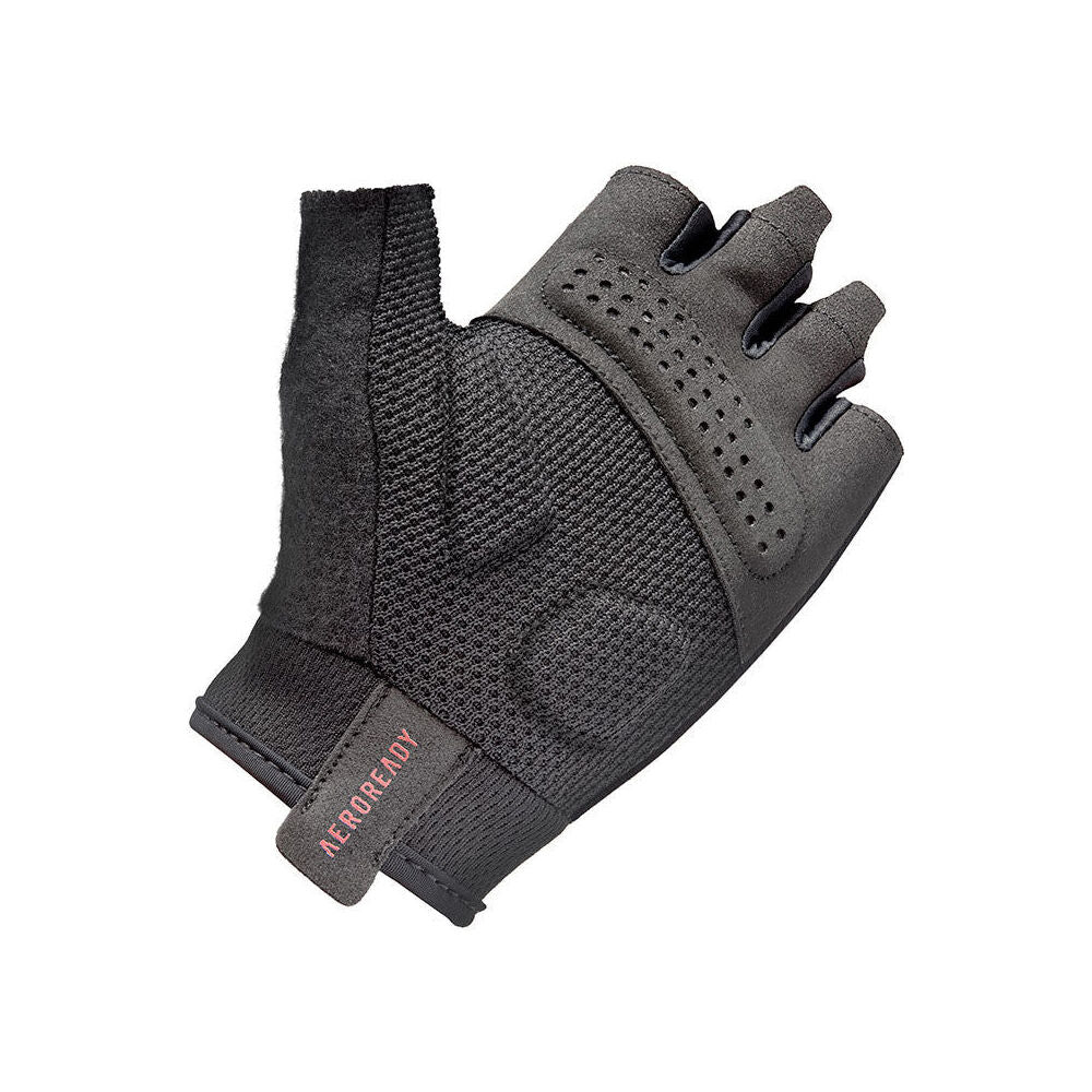 Adidas Essential Training Gloves Gym/Workout Accessory Size Black/Pink