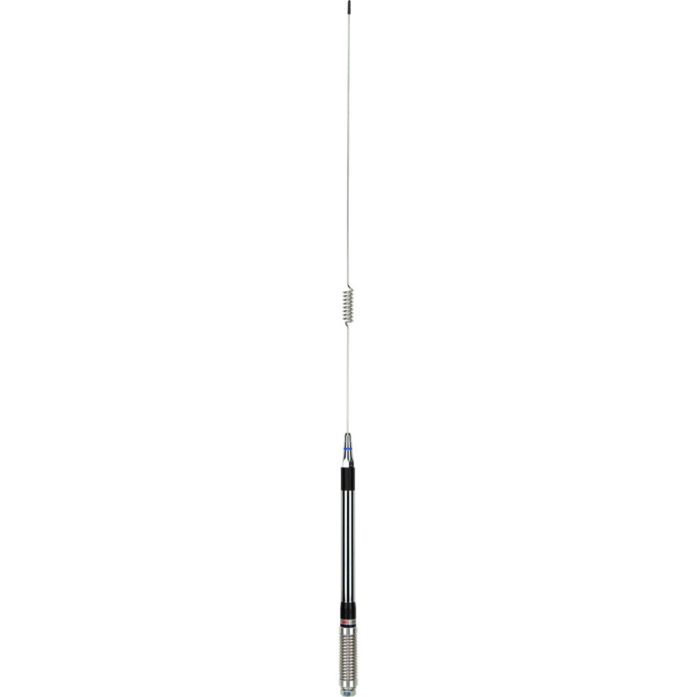 GME UHF CB Stainless Steel Whip Elevated Feed 6.6dBi Antenna 86cm Silver