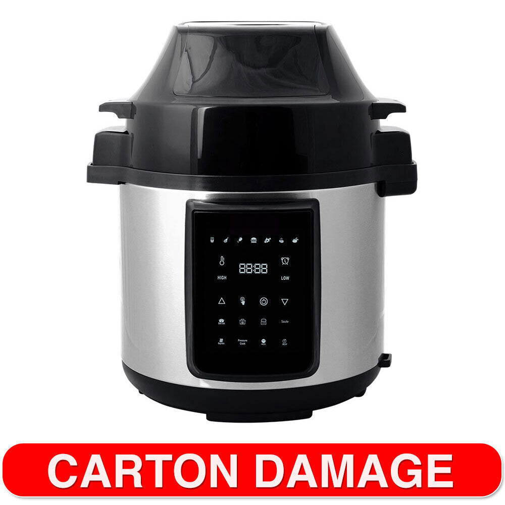 Healthy Choice 6L Pressure Cooker - Silver