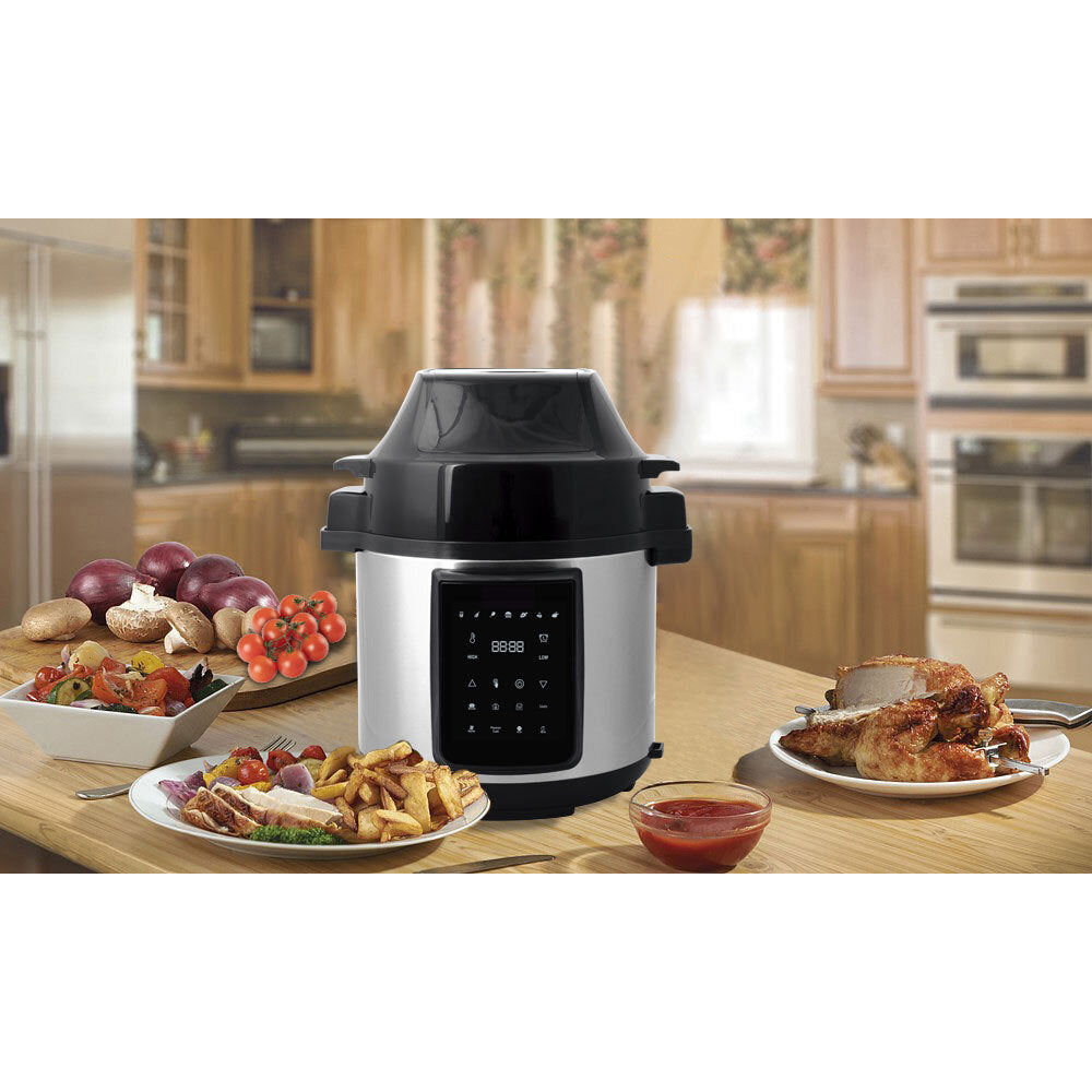 Healthy Choice 6L Pressure Cooker - Silver