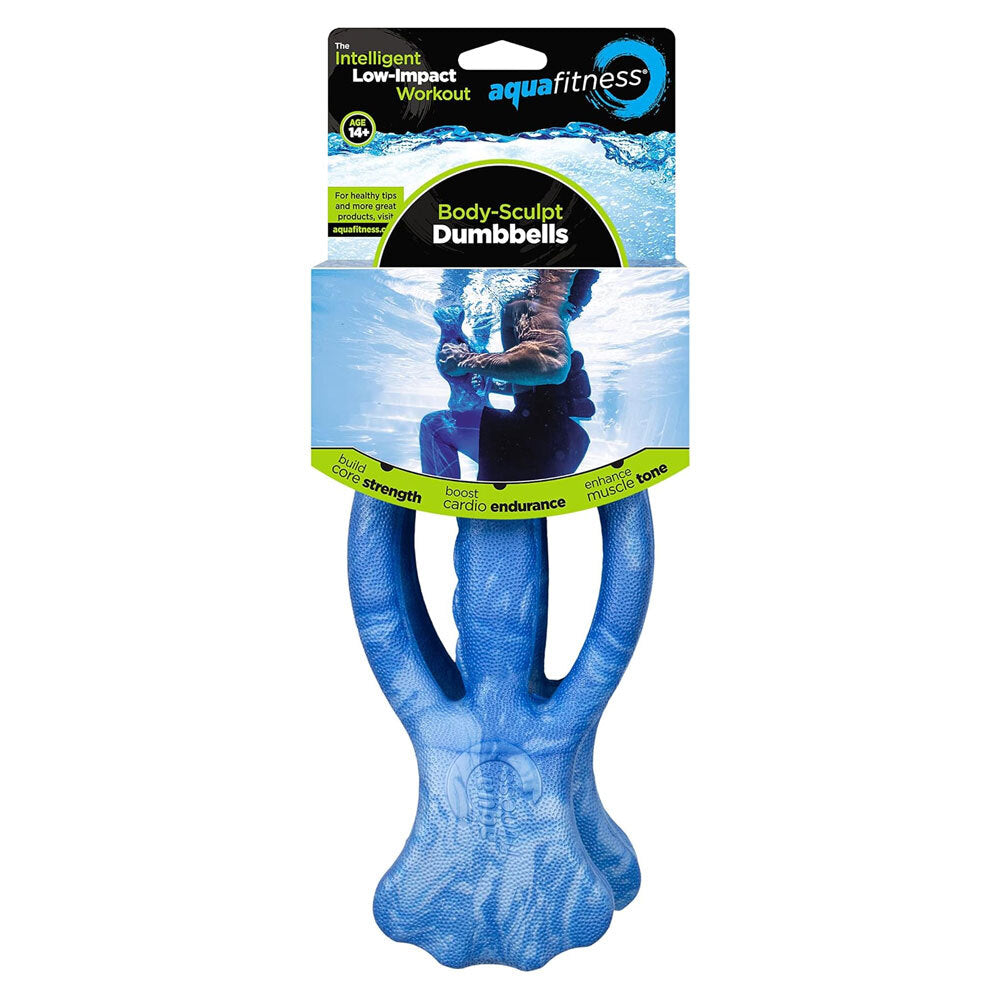 2pc Aqua Water Dumbbells Set Pool Workout Equipment