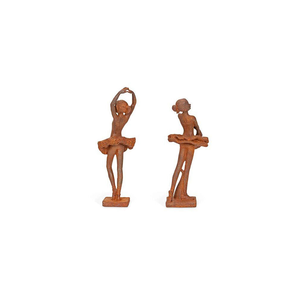 Cast Iron Ballerina Statue/Figure Rust - Assorted