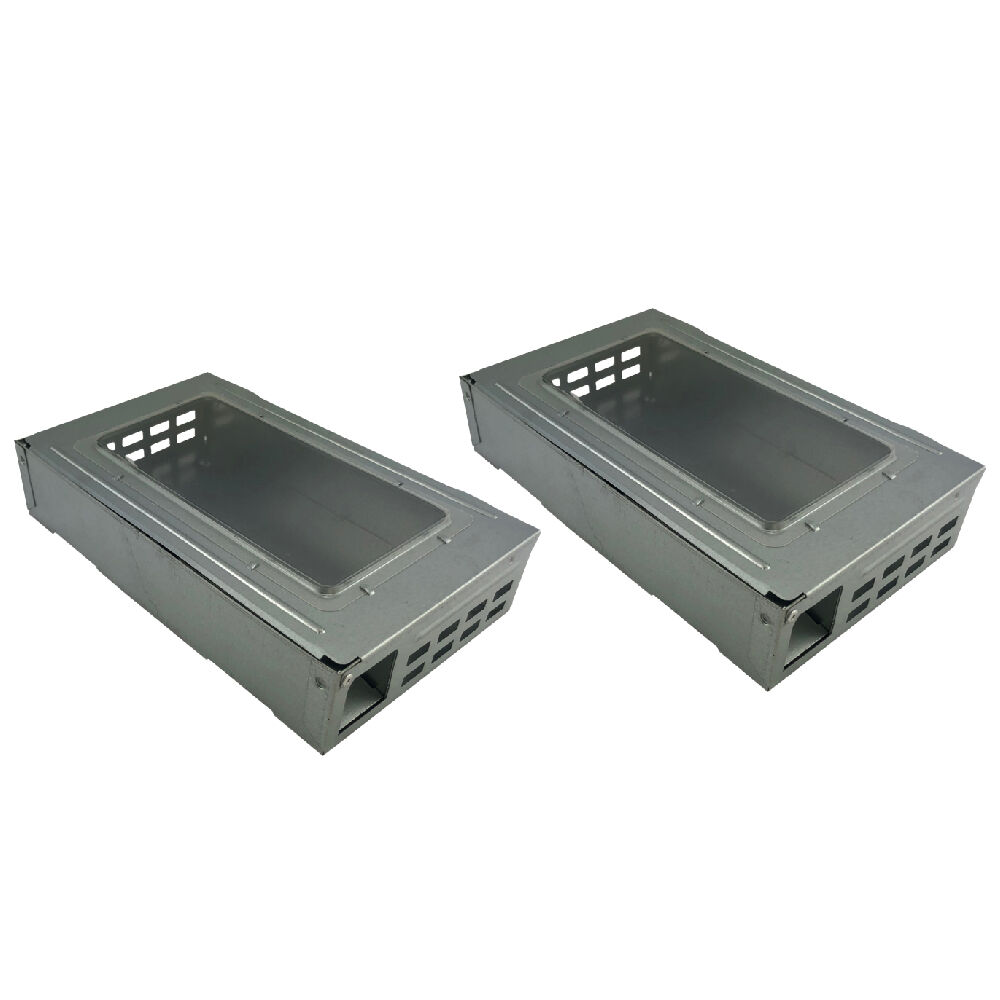 2PK AgBoss Low Maintenance Multi Catch Steel Mouse-trap 26x16x6cm