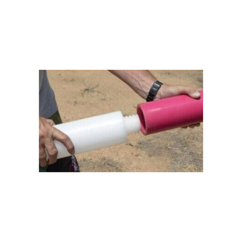 AgBoss Equestrian Show Jumping Jump Pole 2.4m Natural and Red