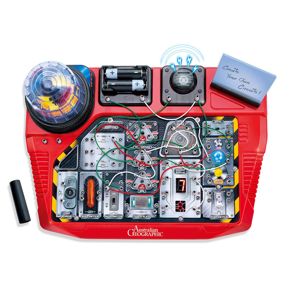 Australian Geographic 50+ Circuit Lab Kids/Childrens Toy 8+