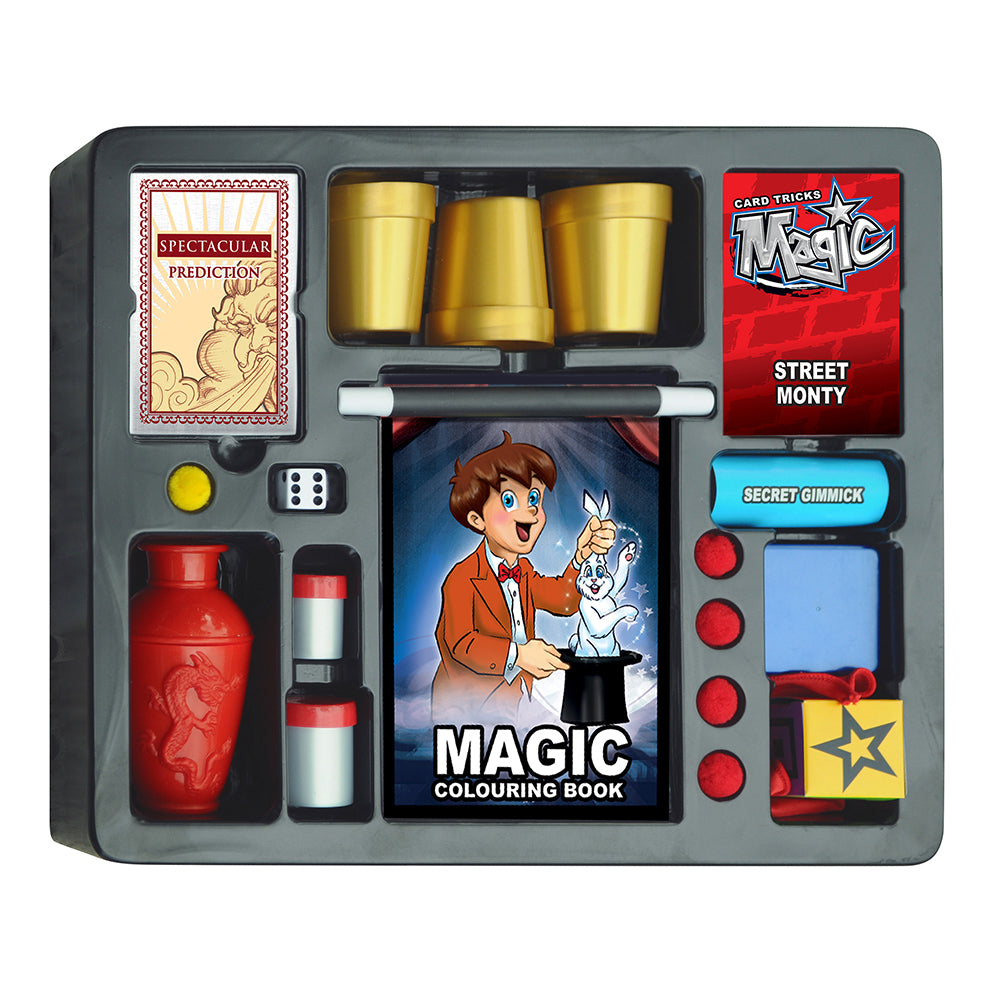Ezama Magic 75 Mystifying Illusions Magician Tricks Play Set 6y+