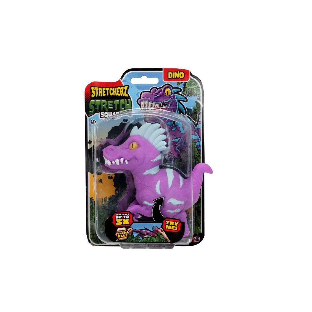 4PK Stretcherz Stretch Dinosaur Squad Kids Action Figures Toy 3y+ Assorted