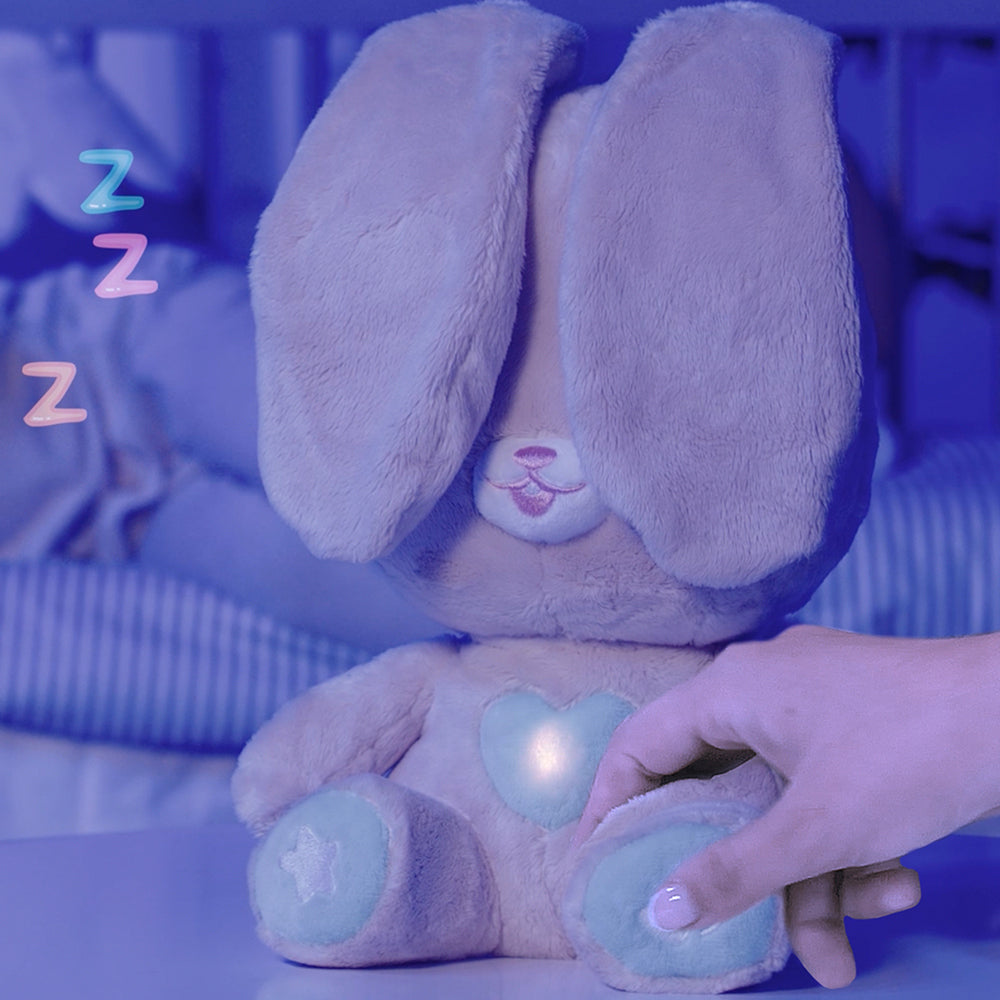Peekapets Interactive Bunny Plush Stuffed Animal Toy 0y+