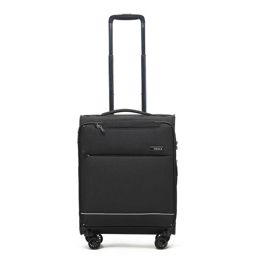 Tosca So-Lite 54cm/48L Suitcase Luggage Trolley - Black