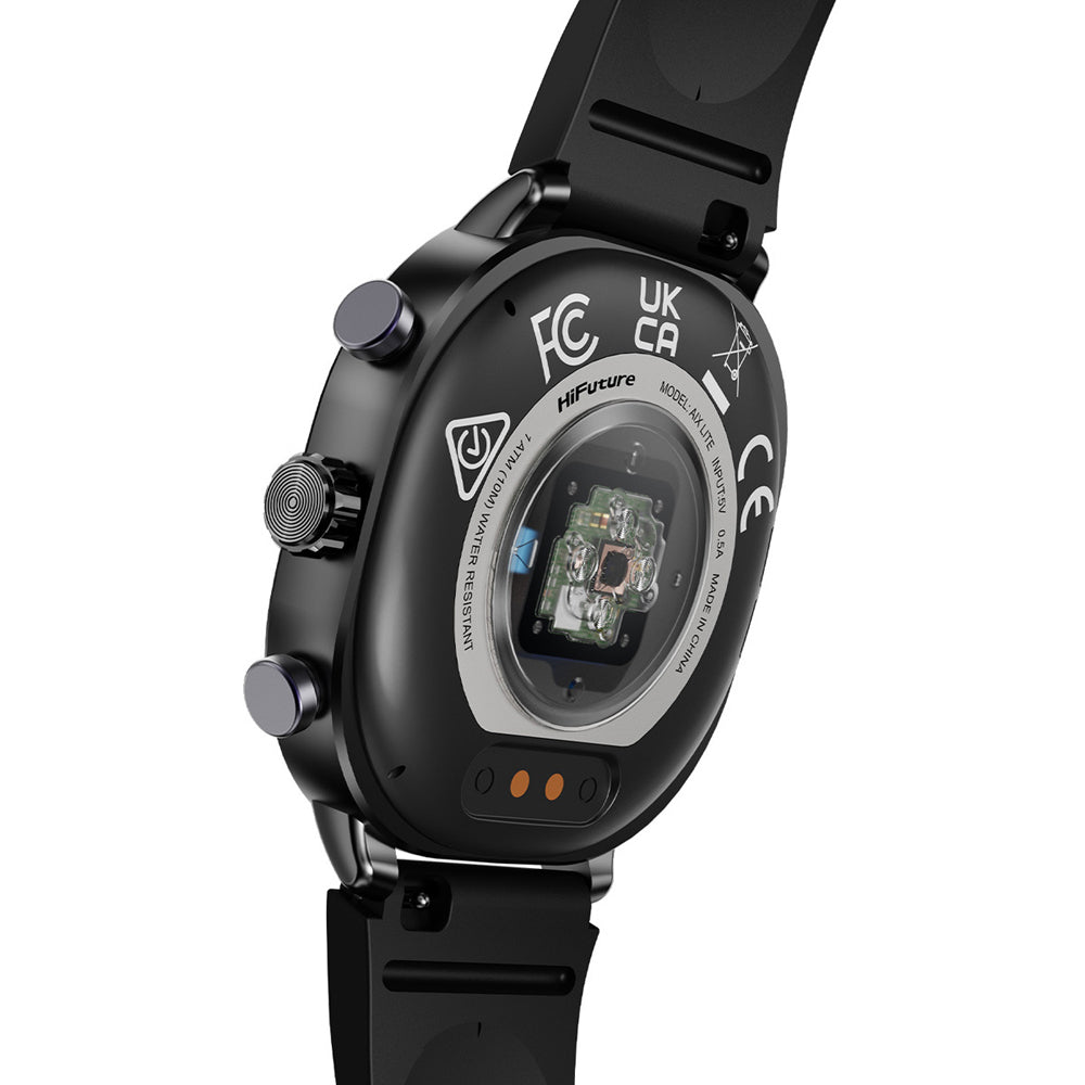 HiFuture AIX LITE AMOLED Wireless Smart Watch 1.43" Display - Black