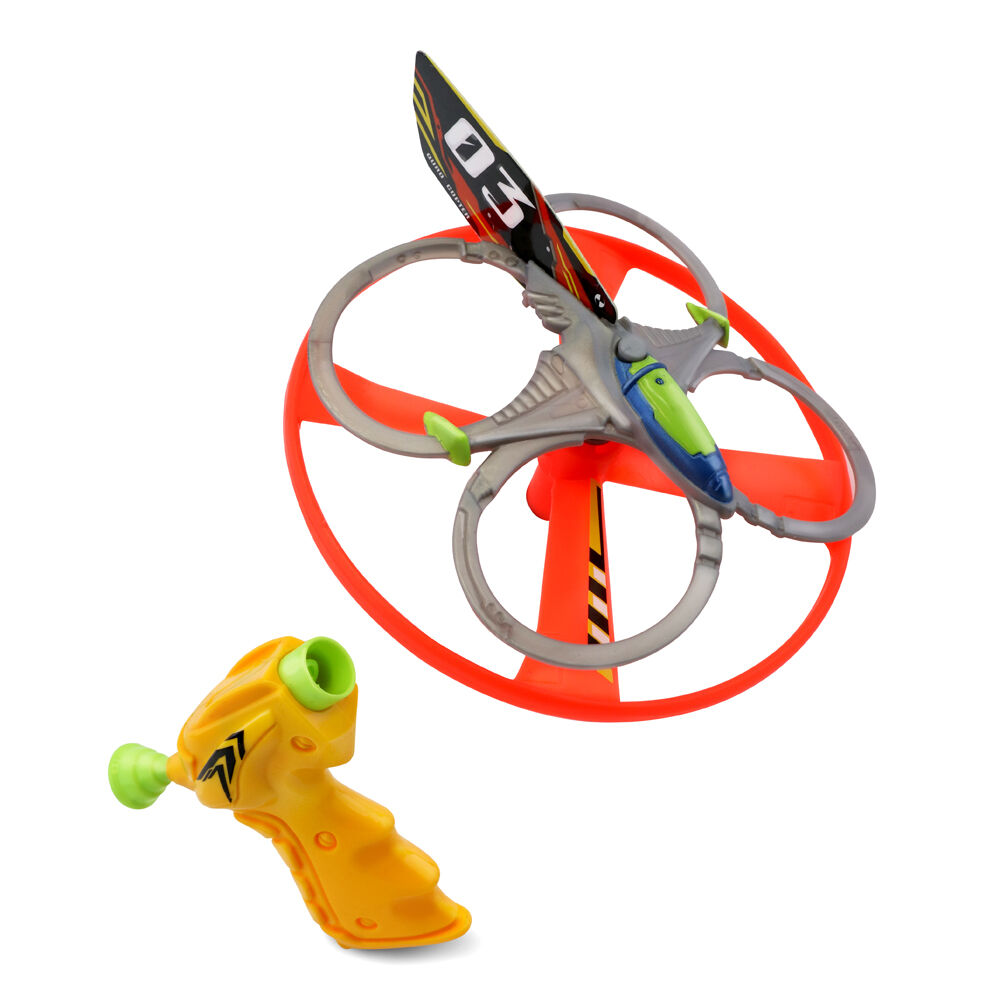 2PK Stunt Flyer Lanard Ripcord Quad Drone Flying Toy Kids 6y+
