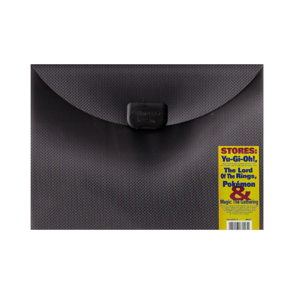 3PK Ultra Pro 9-Pocket TCG/CCG Card Album w/ E-lock Grey