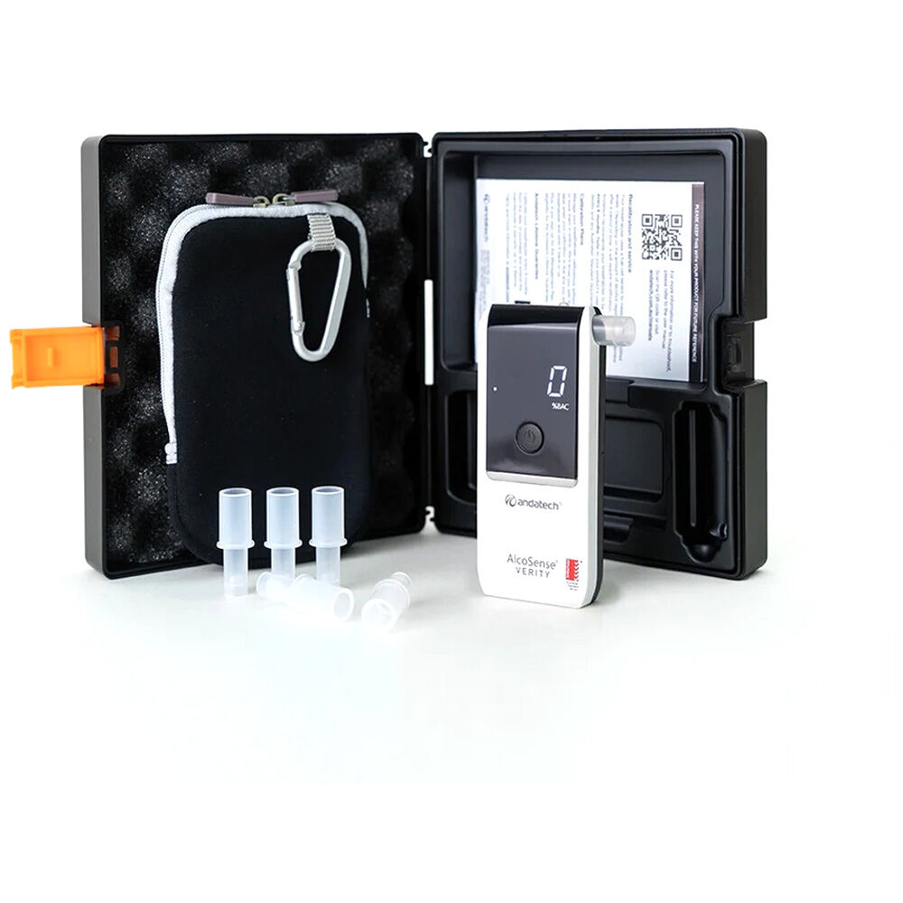 Alcosense Verity Gen 2 Personal Portable Breathalyser - AS3547 Certified White