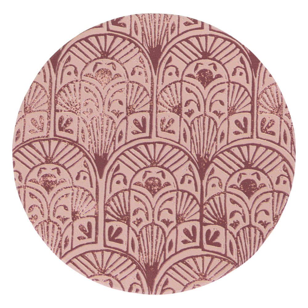 6PK Splosh Amber Garden Pattern 10.5cm Ceramic Coaster Round