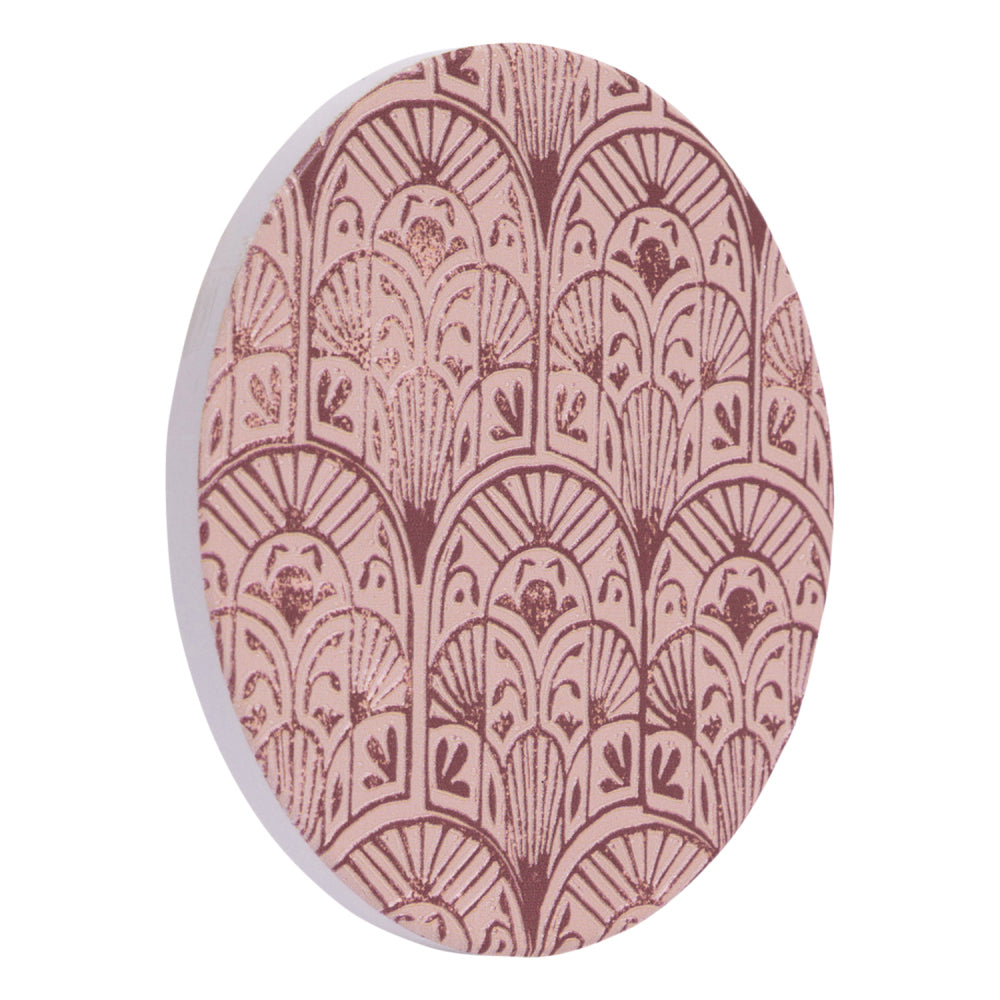6PK Splosh Amber Garden Pattern 10.5cm Ceramic Coaster Round