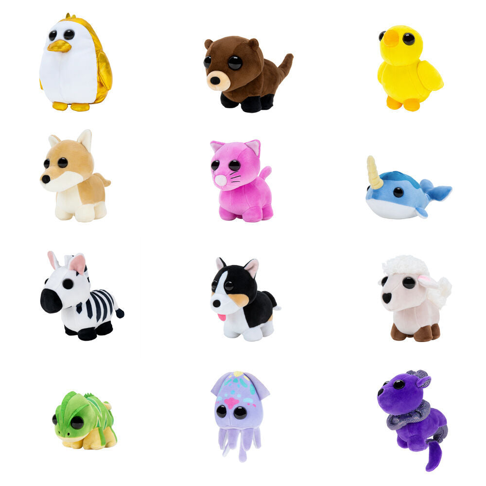2PK Adopt Me 5 Inch Collectable Little Egg Kids Plush Stuffed Toy 6y+ Assorted