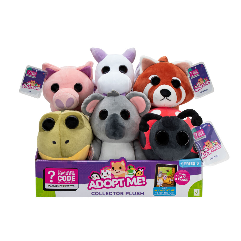 Adopt Me 8 Inch Collectable Kids Soft Plush Stuffed Toy 6y+ Assorted