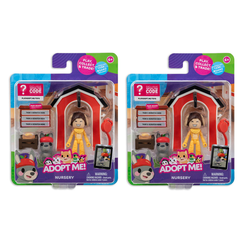 2PK Adopt Me 2 Figures Friends Pack Collectable Kids Toy 6y+ Assorted