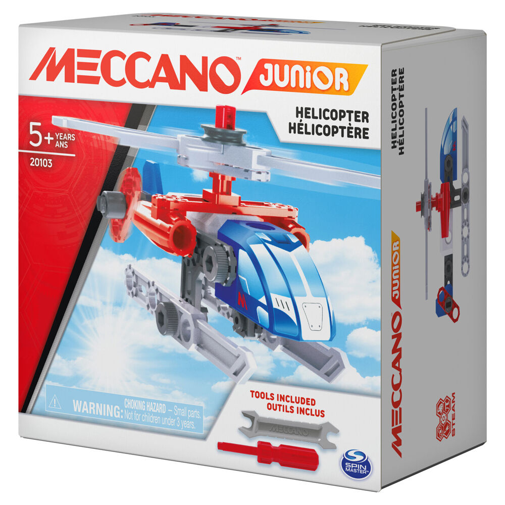 Meccano Chilldrens/Junior Action Vehicle Building Set 5Y+ Assorted