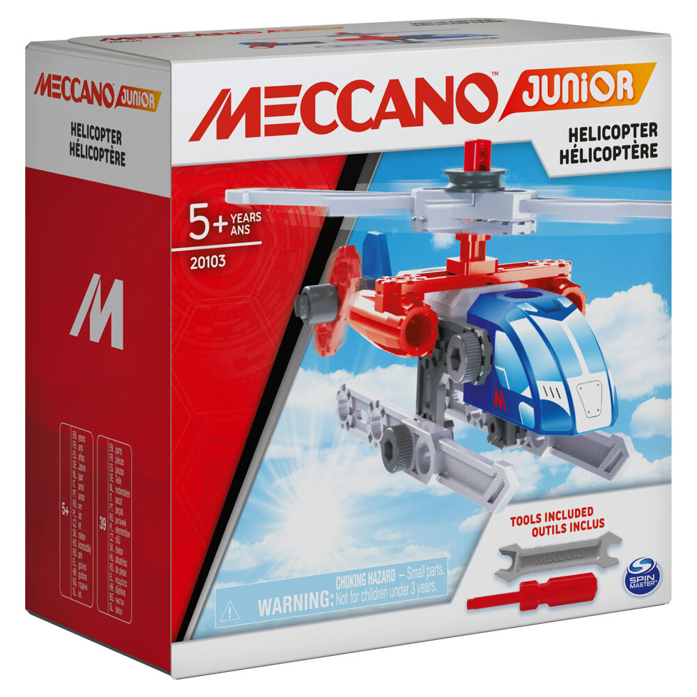 Meccano Chilldrens/Junior Action Vehicle Building Set 5Y+ Assorted