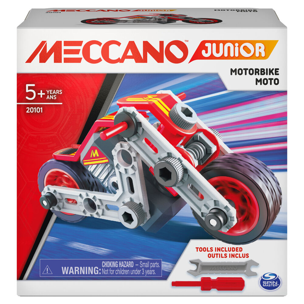 Meccano Chilldrens/Junior Action Vehicle Building Set 5Y+ Assorted