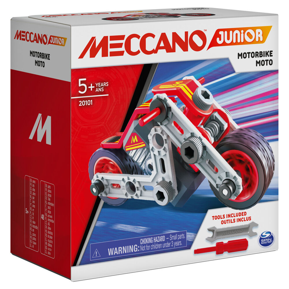 Meccano Chilldrens/Junior Action Vehicle Building Set 5Y+ Assorted