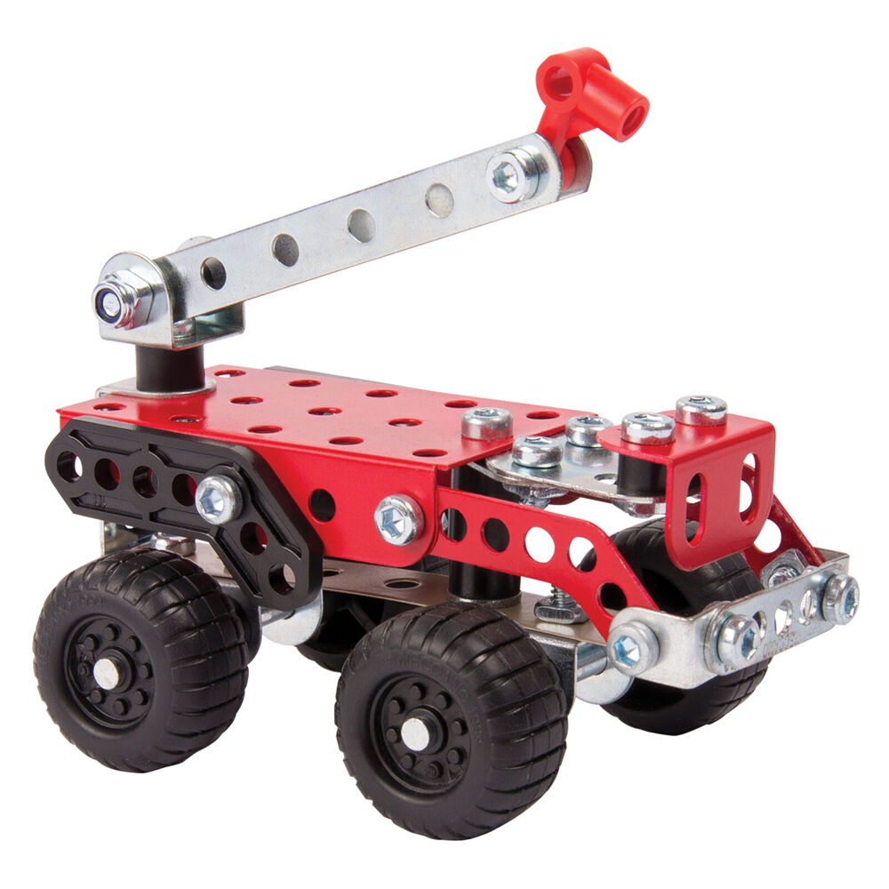 87pc Meccano 3-in-1 Multi Model Rescue Fire Squad Building Set 10Y+