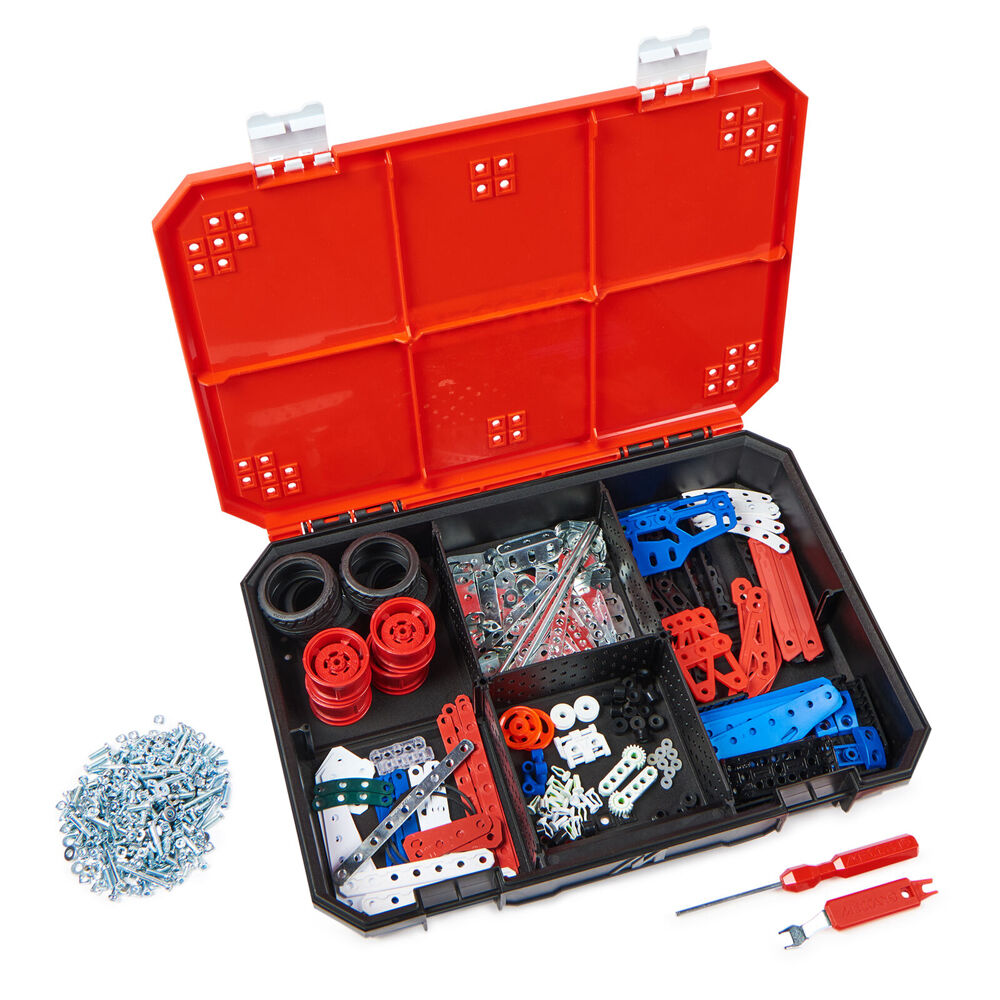 437pc Meccano Ultimate Maker's Toolbox Kids Building Set 10Y+