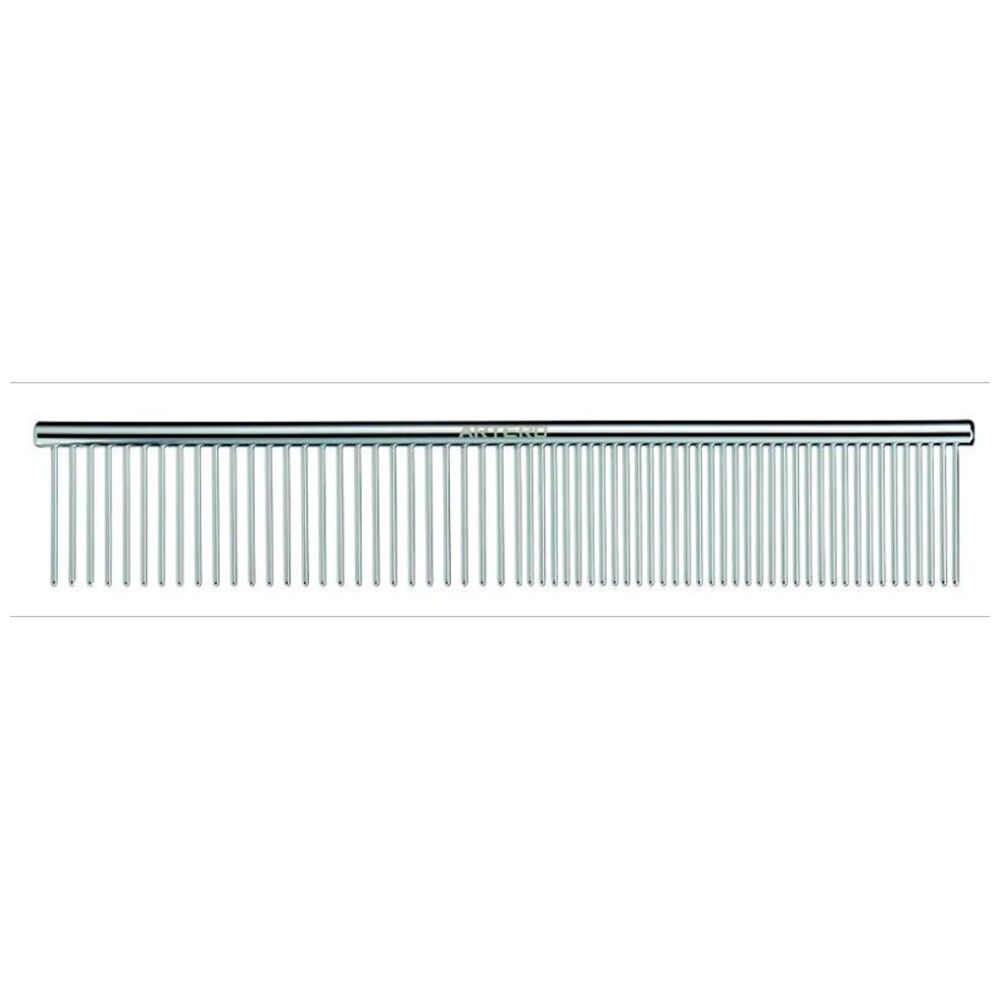 2PK Artero Nature Collection Pet Grooming Comb 18cm w/ Long Short 2.8cm Teeth