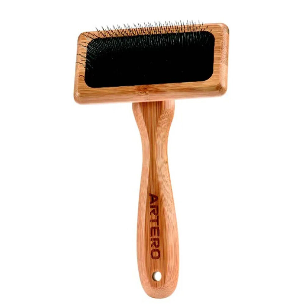 2PK Artero Nature Collection Universal Firm Slicker Pet Grooming Brush w/ 11mm Pin S