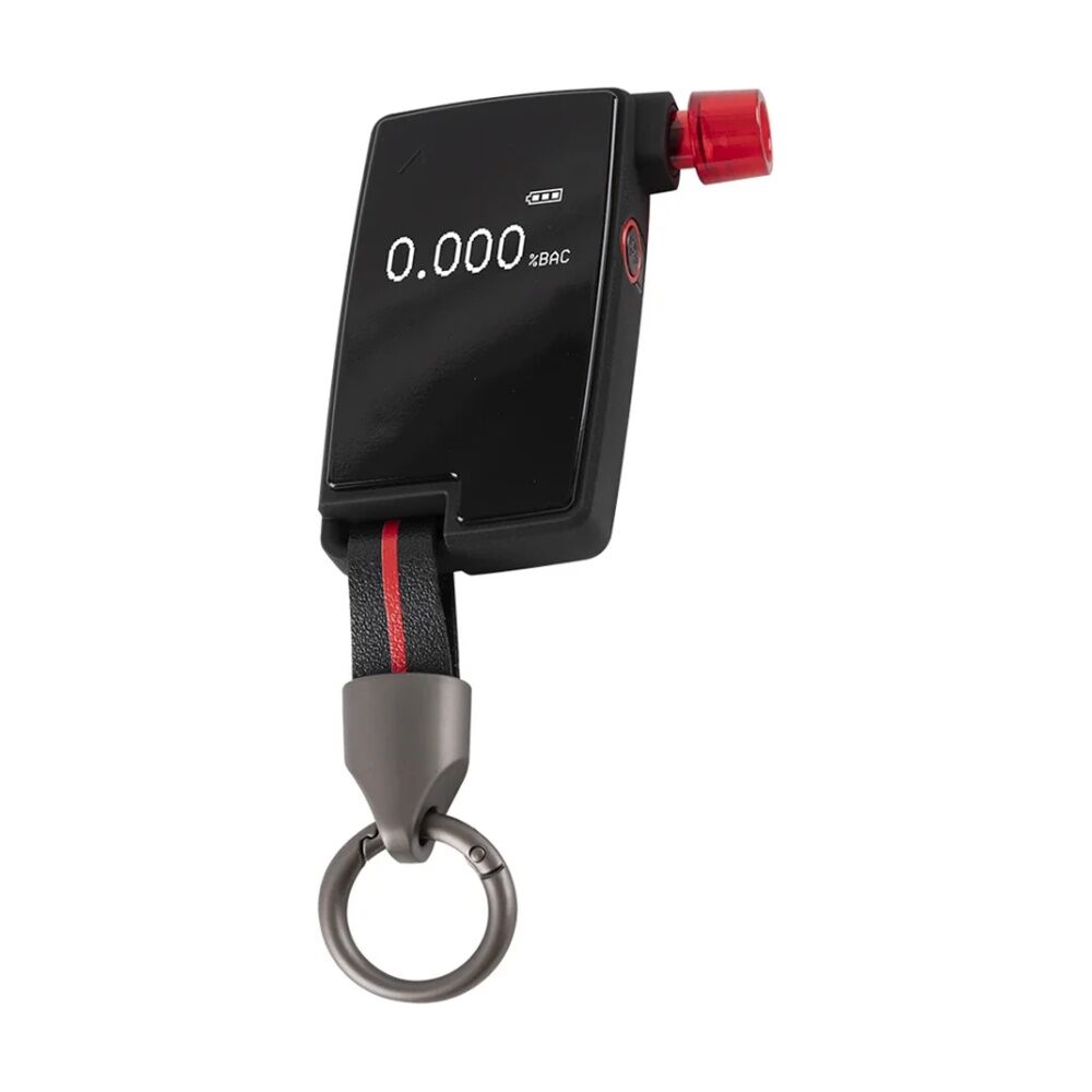 Andatech GT Fuel Cell Fast & Sleek Pocket Police Grade Breathalyser Black