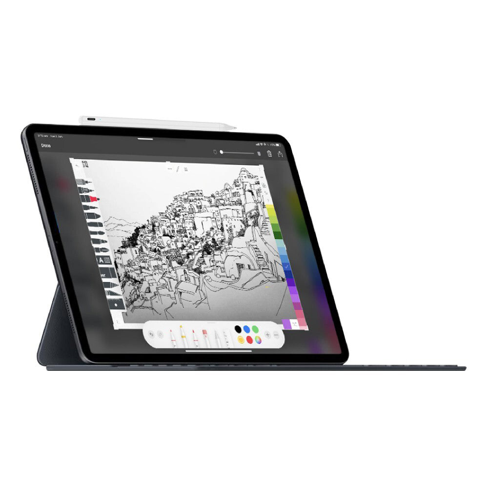 Laser Active Drawing Pen Stylus For iPad/Tablet - White