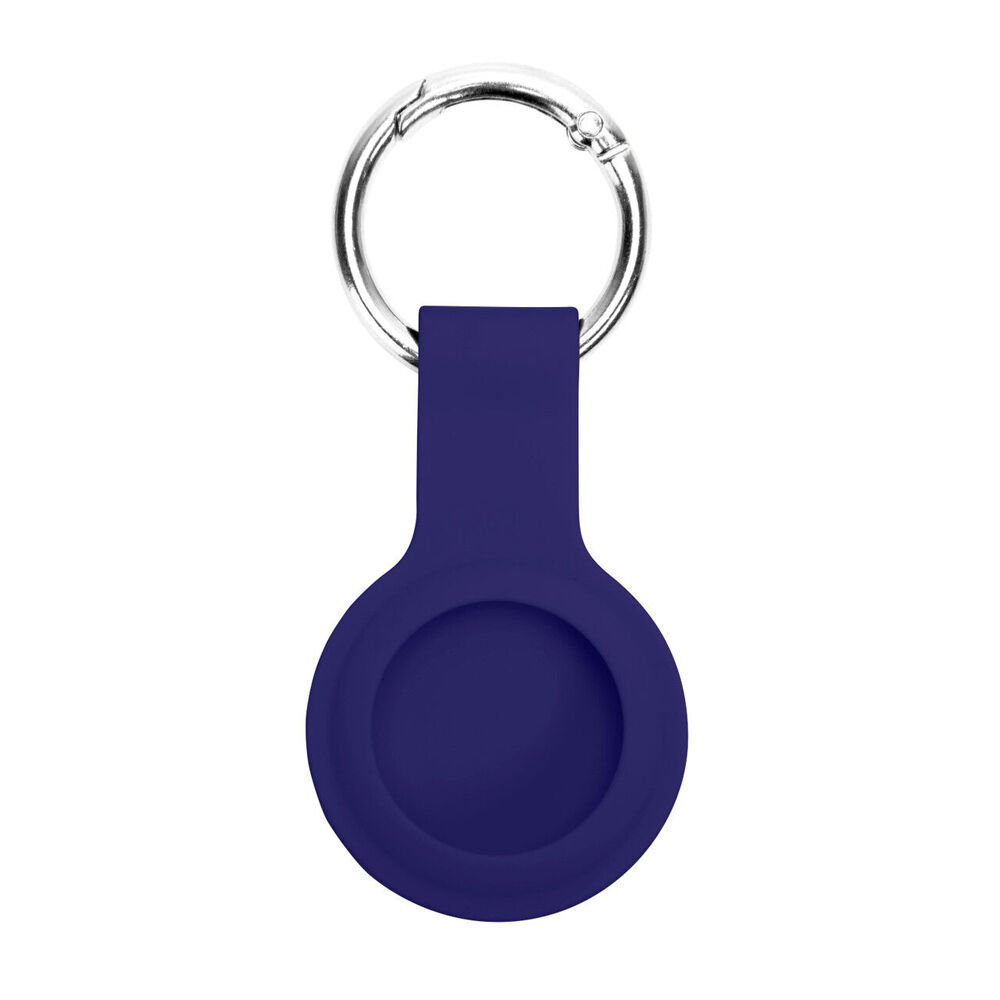 4pc Laser Apple Air Tag Anti-Lost Key Ring Silicone Sleeve Lightweight Portable