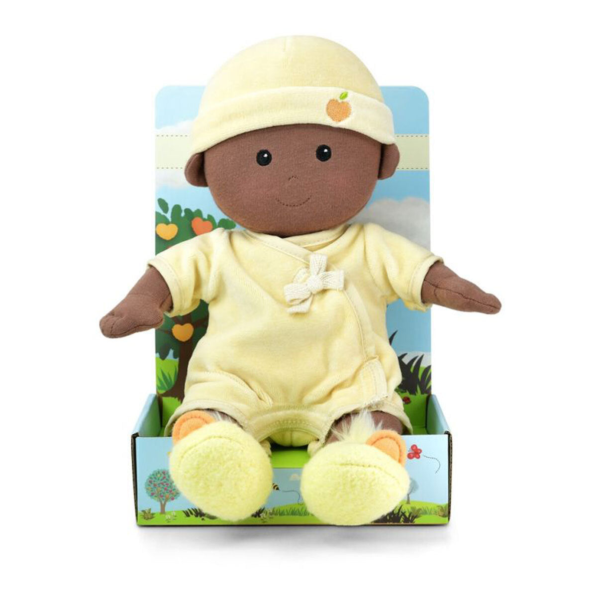 Apple Park Cotton 31cm Baby Doll Kids Plush Toy Cream 0+