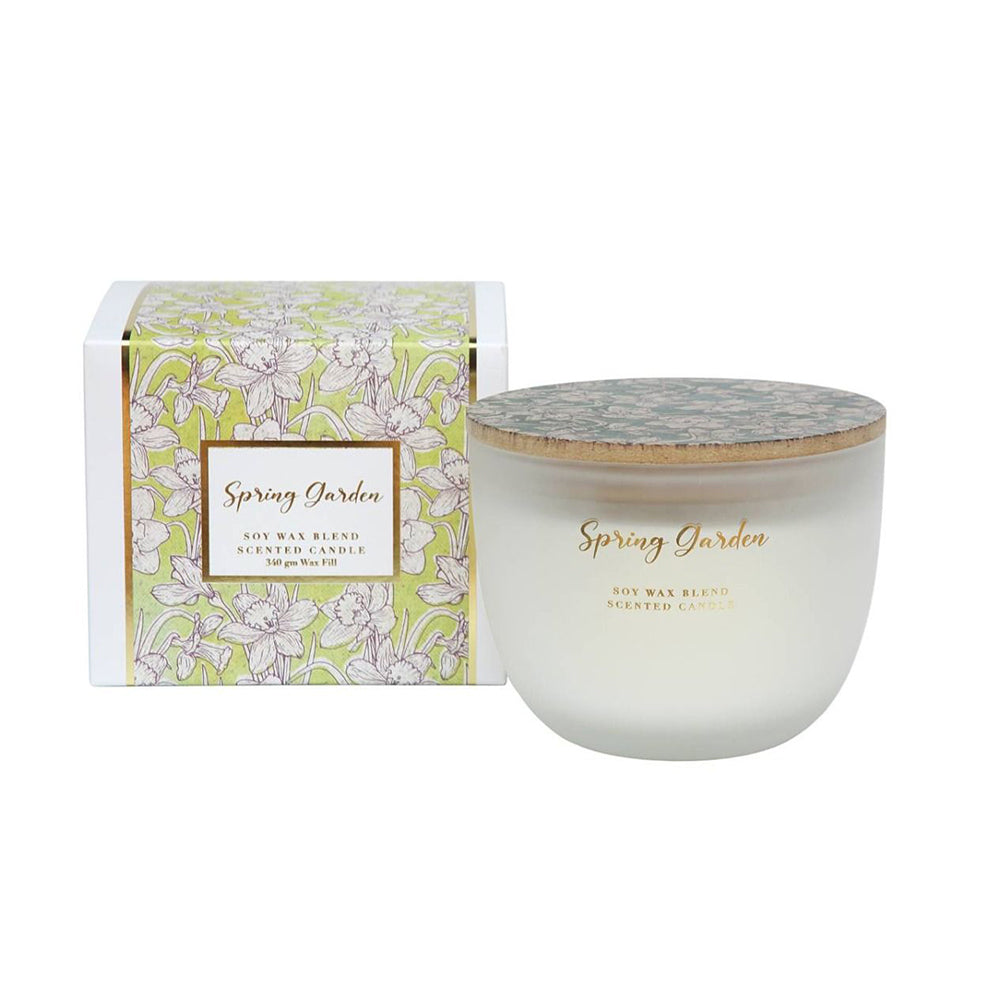 2PK Senteur Soy Wax Blended Candle - Spring Garden