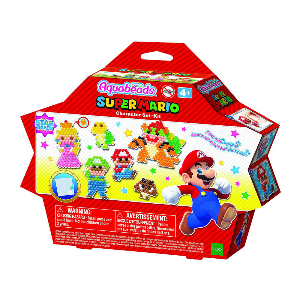 Aquabeads Super Mario Character Set Kids/Childrens Toy 3+