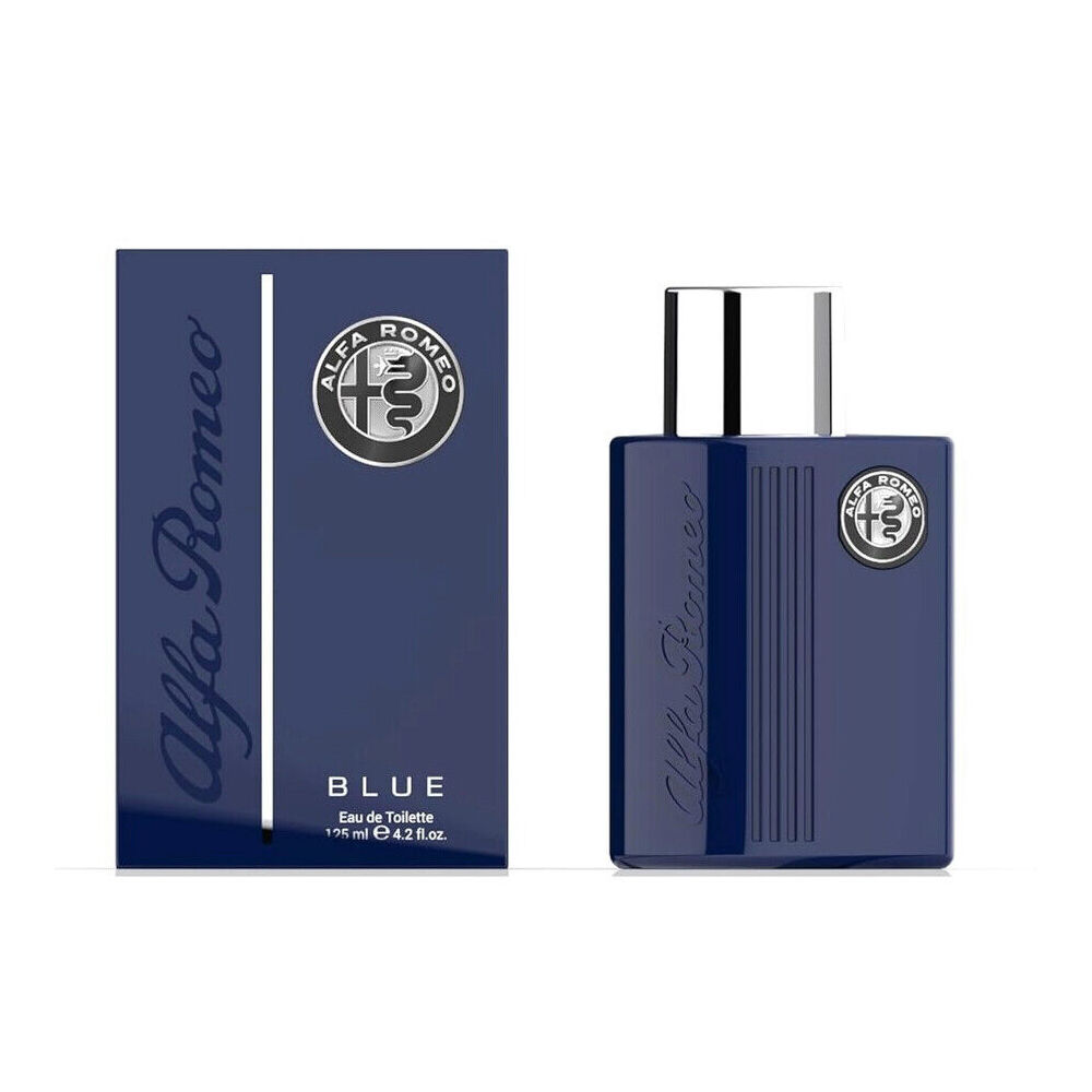 Alfa Romeo Blue EDT Eau De Toilette Fragrance Perfume Spray For Men 125ml