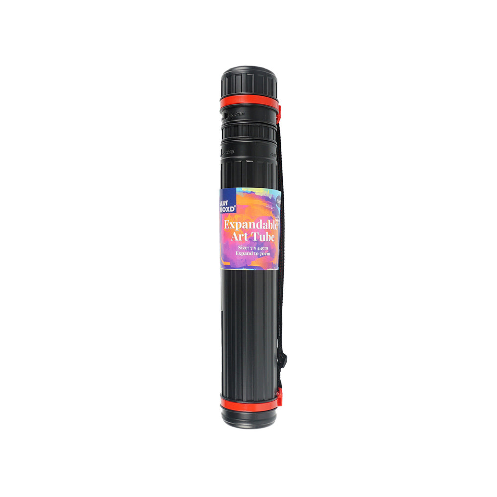 3PK Art Boxd 44.5cm Expandable Poster/Art Tube - Black
