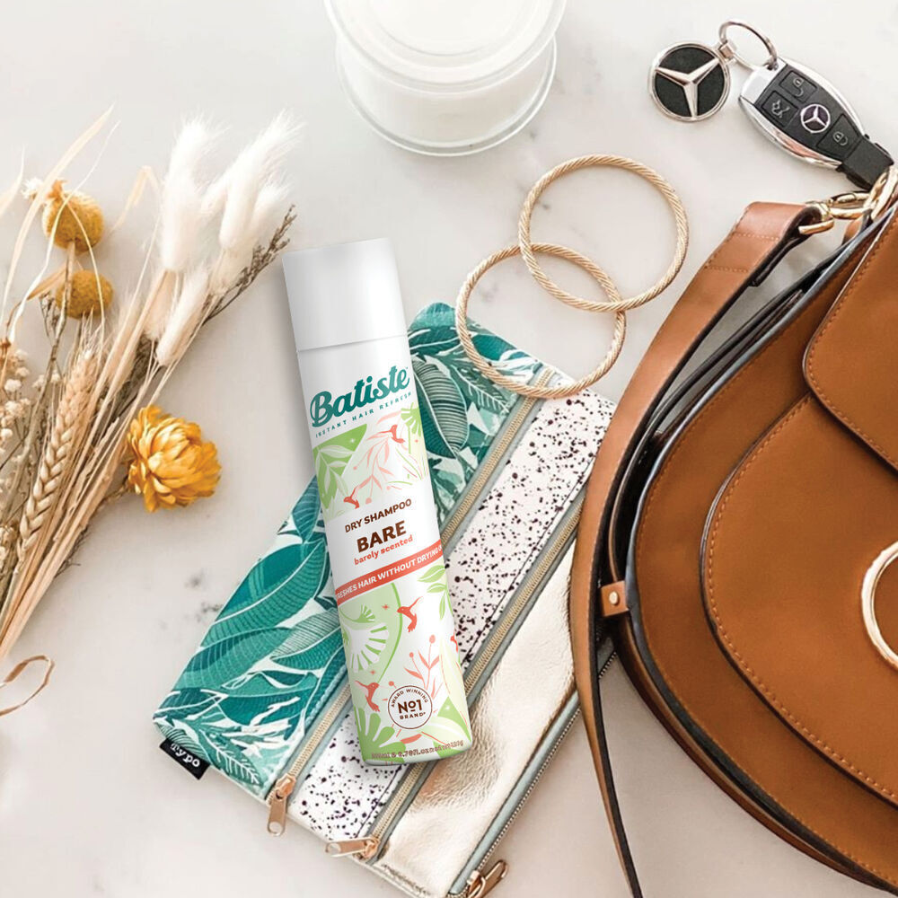 6pc Batiste Dry Shampoo Bare Long Lasting 200ml Barely Scented