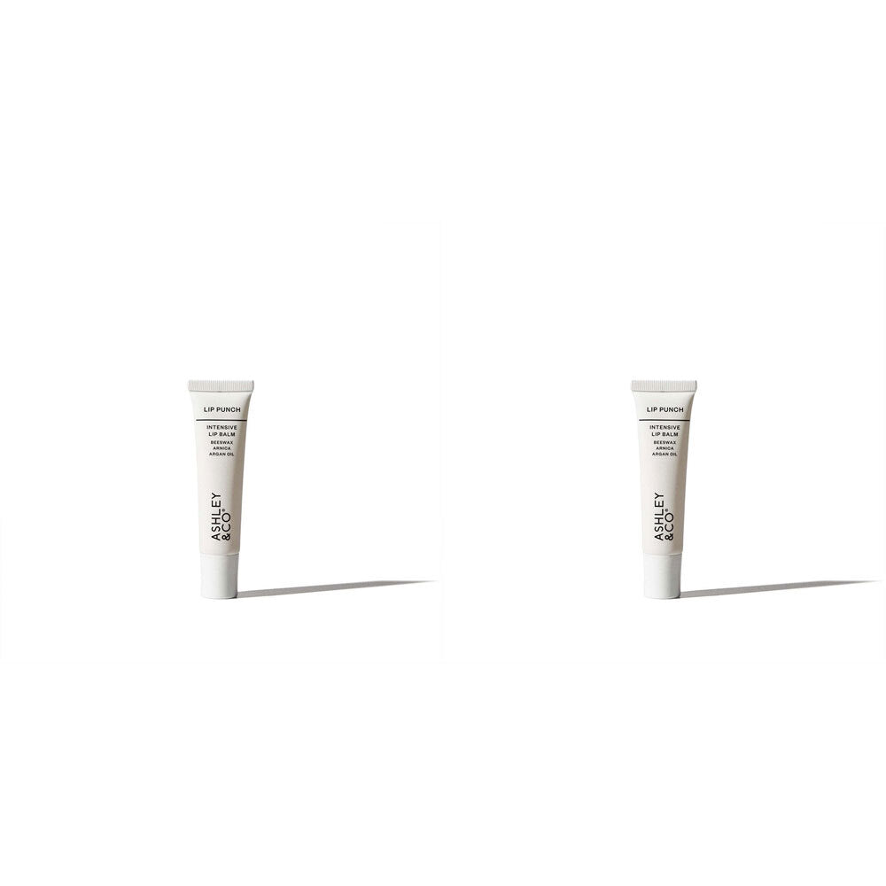 2PK Ashley & Co Lip Punch 15ml Intensive Lipbalm For Dry/Chapped Lips