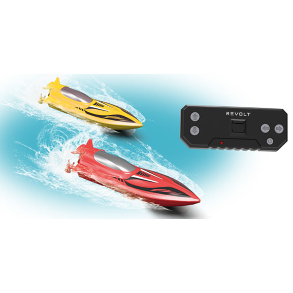 Revolt Radio Control Can Cruisers Boat Mini RC Water Toy Kids 5y+ Assorted