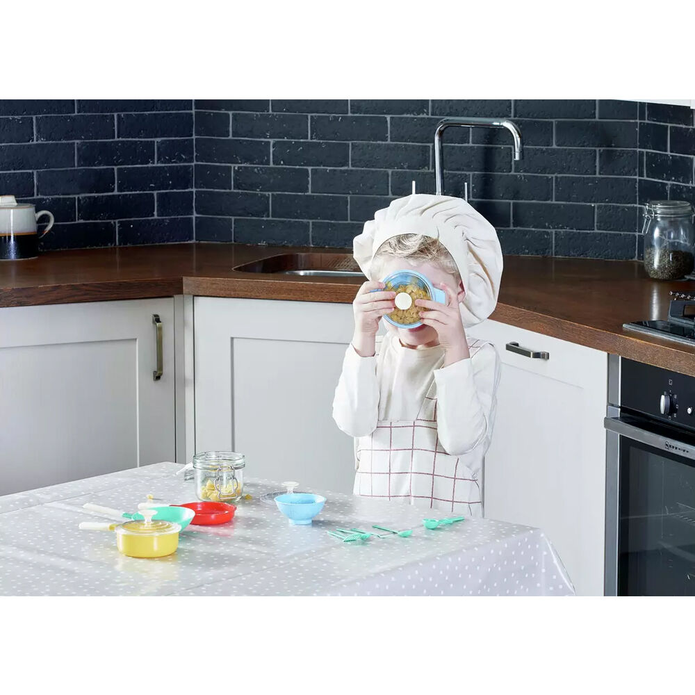 Casdon Pan Set Pretend Play Kitchen Utensil Toy Kids Children 3y+ Pastel