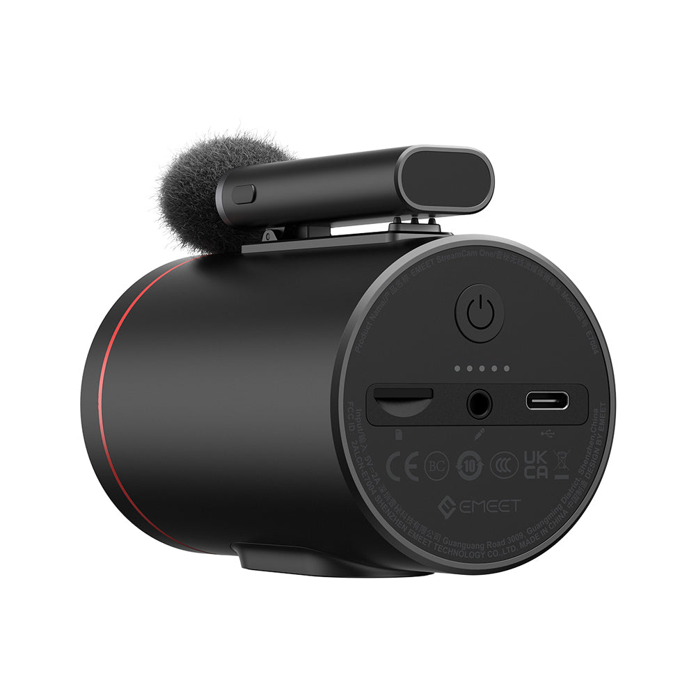 Emeet StreamCam One True Wireless Live Streaming Camera - Black
