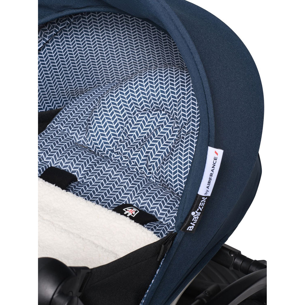 BabyZen Yoyo Newborn/Baby Travel Stroller Attachment - Air France Blue 0+