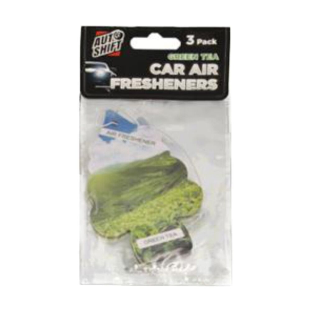 24x 3PK AutoShift Leaf Shape Car Interior Air Freshener Mirror Hang Assorted