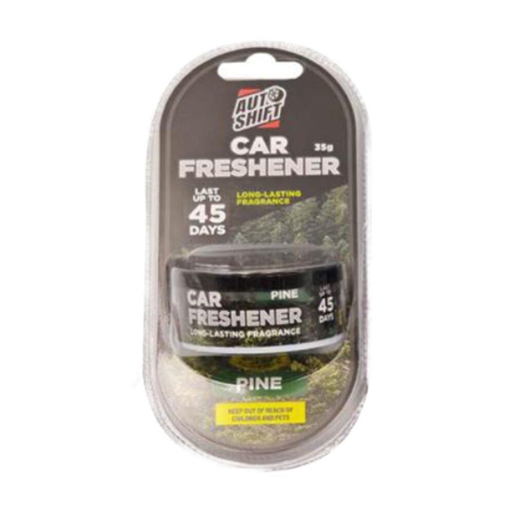 6PK AutoShift Car Air Freshener Canister 45 Day Scent Auto Accessory Assorted