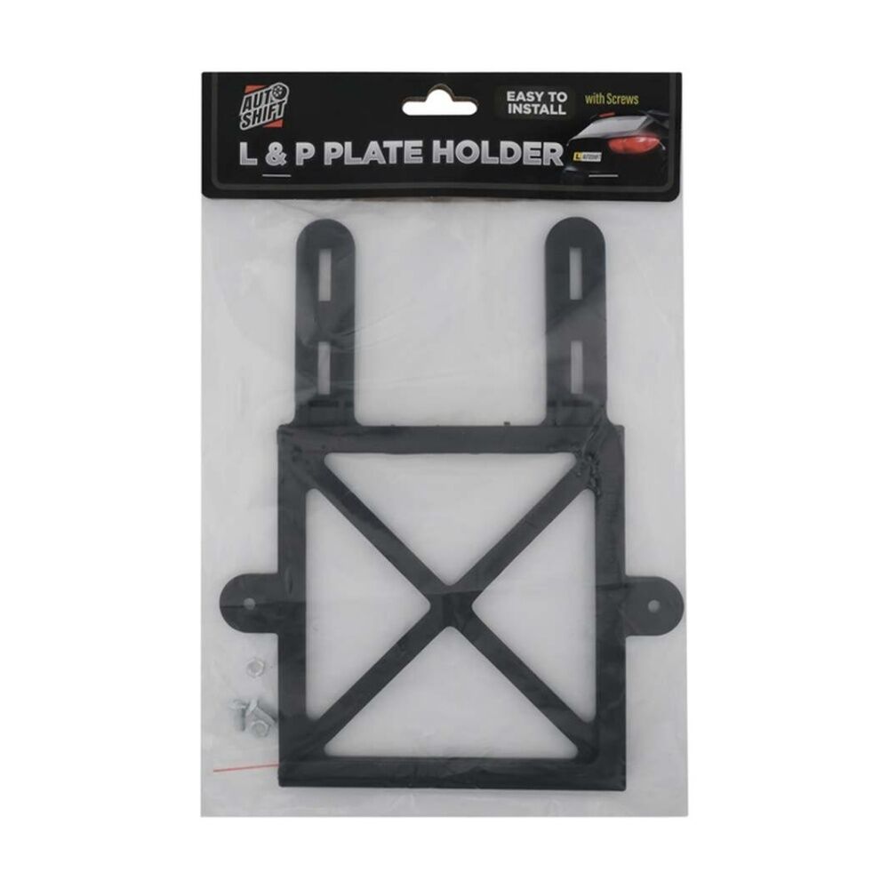 4PK AutoShift Easy Install Learners & Probationary Sign Licence Plate Holder