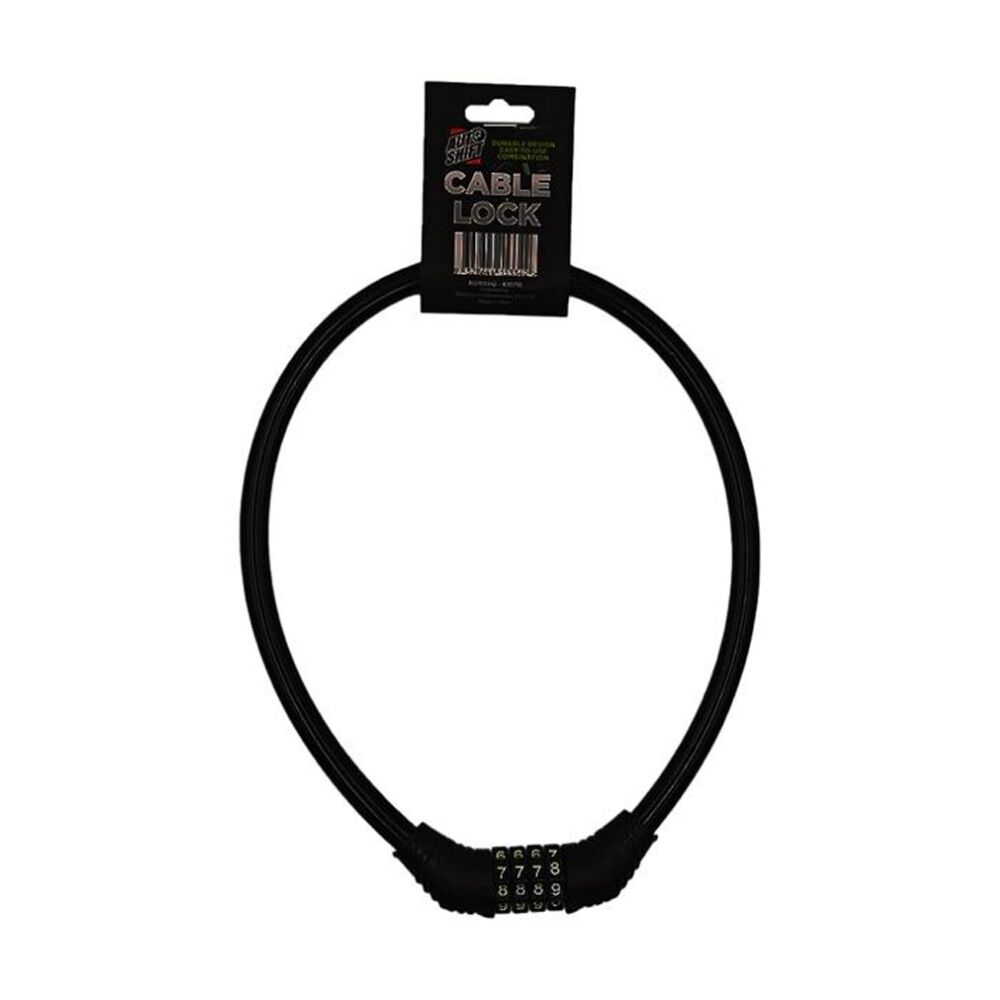3PK AutoShift Cable Bicycle Lock 4 Digit Combination Security Cycling Accessory