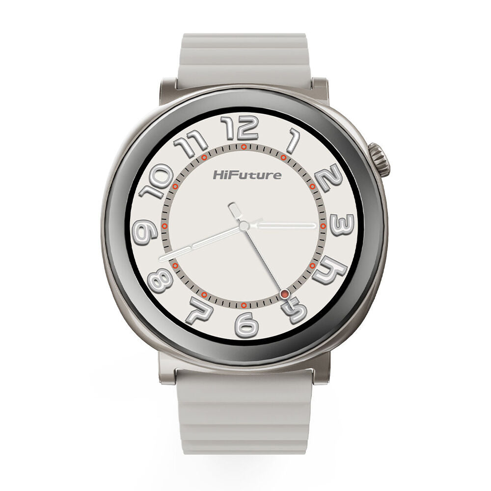 HiFuture AURORA Bluetooth Android/IOS Smartwatch 1.43 In - Silver